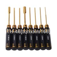 ↂ☃❅ RC Car Screwdriver Hex Socket Alloy Handle Tools Nut Key Socket Screwdriver Wrench Set