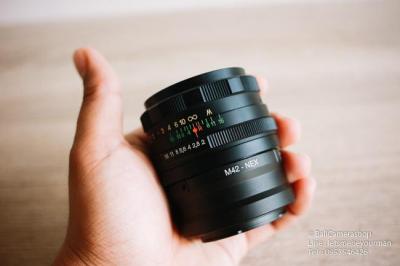 ขายเลนส์มือหมุน Helios 44M 58mm F2 โบเก้หมุนในตำนานจาก Russia สำหรับใส่กล้อง Sony Mirrorless ได้ทุกรุ่น Serial 8334011