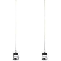 2X Dual Band NMO Antenna 144/430MHz Mobile Radio Antenna for VHF UHF Two Way Radio (Requires NMO Mount)