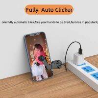 ใหม่หน้าจอศัพท์ Auto Mute Clicker Smart Physical Clicker เกมวิดีโอถ่ายทอดสด Clicker สำหรับ Samsung Xiaomi