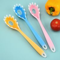 ♛▦ 3PCS Silicone Spaghetti Spoon Kitchen Silicone Spaghetti Grab Spaghetti Spoon Noodle Fishing