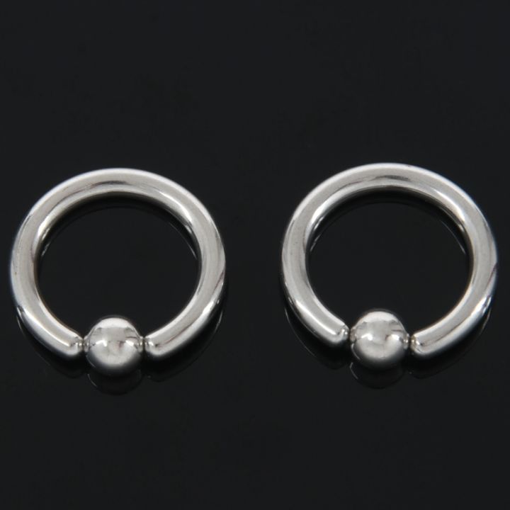 1-pair-stainless-steel-captive-bead-ear-rings-hoop-bcr-studs-piercing-jewelry-steel-color