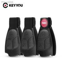 KEYYOU 3 Button Car Key Replacement Remote Key Shell Case Cover For Mercedes Benz C B E Class W203 W211 W204 YU BN CLS CLK