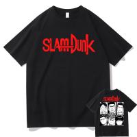 tshirt เสื้อยืดแขนสั้น ผ้าฝ้าย พิมพ์ลายอนิเมะ Slam Dunk สไตล์ฮิปฮอป ญี่ปุ่น สตรีท โอเวอร์ไซซ์ แฟชั่นสําหรับผู้ชาย และผู้