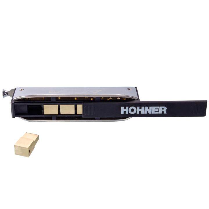 hohner-ace48-ฮาร์โมนิก้า-แบบโครมาติก-12-ช่อง-ระดับมืออาชีพ-แถมฟรีเคสแข็ง-amp-ไขควง-made-in-germany