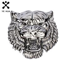 Chery Tiggo 7 Pro 8 Pro Grill High-Grade Metal Tiger Head Decoration Car Emblem Badges Decal Racing Metal Sticker Styling