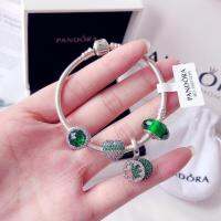 ใหม่คลังสินค้าพร้อมPandora_bracelet _ เดิมแท้Lucky Four-Leafสร้อยข้อมือโคลเวอร์