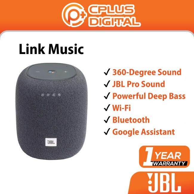 JBL Link Music Wifi Speaker 360 Degree Sound Powerful Deep Bass