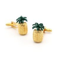 【hot】 Cuff Links Men Fruit Design Material Color Wholesale retail