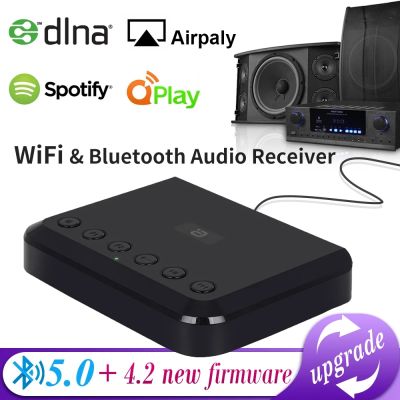 Wireless Wifi Audio Receiver DLNA Airplay Music Receive Adapter for iOS and Android traditional HiFi Speakers Spotify WR320