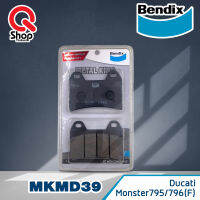 ผ้าดิสเบรกคุณภาพสูง Bendix เบนดิก รุ่น Metal King MD39 สำหรับ DUCATI : Monster 795 / 796 (หน้า)