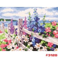 แนะนำ ? 3120  ขึงเฟรมไม้ 40X50CMพร้อมส่ง รูปวาด ระบายสี ภาพวิว DIY ภาพวาดระบายสี ภาพวาดสีน้ำมัน ภาพระบายสีตามตัวเลข