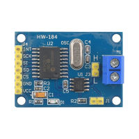 MCP2515 CAN Bus โมดูลตัวรับสัญญาณ TJA1050โมดูล SPI สำหรับรองรับ Arduino สามารถ V2.0B DC 5V SPI Interface 120 Ohm