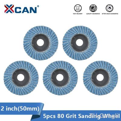 【hot】∋  XCAN Sanding 5pcs 2inch 50mm Flap Polishing Disc Grinding for Grinder 80 Grit Abrasive