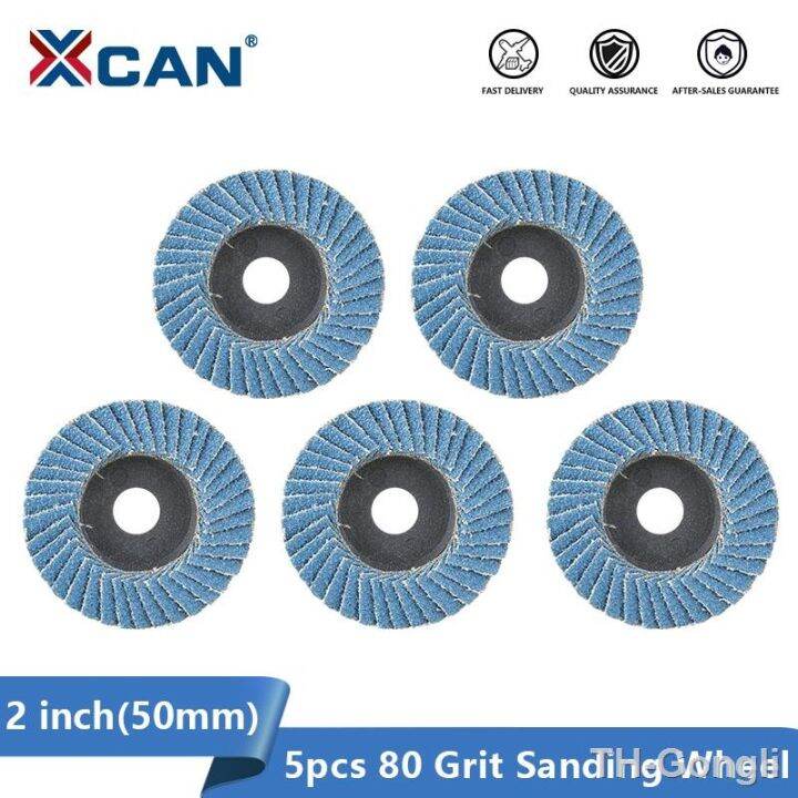 hot-xcan-sanding-5pcs-2inch-50mm-flap-polishing-disc-grinding-for-grinder-80-grit-abrasive