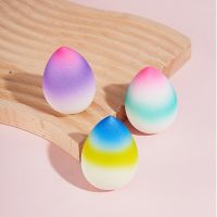 Wholesale Makeup Sponge Gradient Color Water-drop Shape Foundation Concealer Sponge Mix Powder Cosmetic Puff Make Up Blender