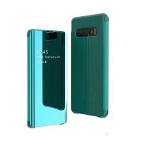 ESHOPPE ผลิตภัณฑ์ใหม่ร้อนแรง Case for Samsung Galaxy S10 / Samsung Galaxy S10 Plus ซับนุ่มมันวาวใสดูปกหรูหราสมาร์ทล้างคุ้มครองเต็มรูปแบบกระจกพลิกกรณีโทรศัพท์สำหรับ Samsung Galaxy S10, Samsung Galaxy S10 Plus "6.10, 6.40 inch" ฝาพับ