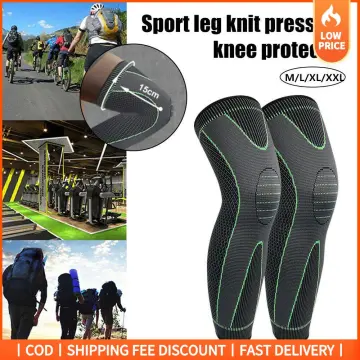 Knee Support Brace Compression Long Full Legs Sleeve Arthritis
