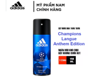 Xịt Khử Mùi Toàn Thân Cho Nam Adidas Champion Anthem Edition - 150 ml
