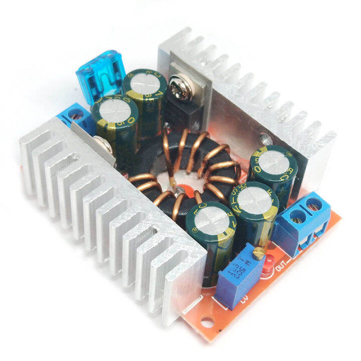DC-DC 15A Synchronous Rectification Adjustable Buck Module Rectifier ...
