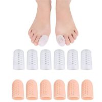 ✑□△ 6pcs 3pairs Big Toe Protector Thumb Care Silicone Soft Breathable Gel Bunion Toe Foot Corns Blisters Toe Cap Cover Health Care