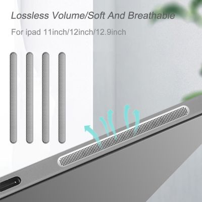 ฝุ่นละอองโลหะตาข่ายสำหรับ iPad Pro 2021 129 11 12นิ้วลำโพงป้องกันฝุ่นฟิล์มสติ๊กเกอร์กันฝุ่น
