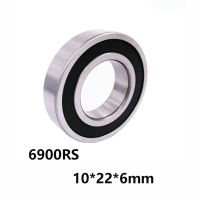 ☊▤▬ 2pcs/lot 6900RS Deep Groove Ball Miniature Mini Bearings 6900RS 6900-RS 10x22x6mm 10x22x6 With Bearing Steel