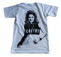 Madonna เสื้อยืด เสื้อวง คอกลม สกรีนลาย ผู้ชาย ผู้หญิง