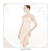 [VALENTIER] SS22 CHAIN STRAP CREPE SATIN DRESS  เดรสผ้าซาติน เดรสสายเดี่ยว เดรสผู้หญิง ชุดทางการ ชุดออกงาน เสื้อผ้าแฟชั่นผู้หญิง