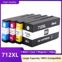 712XL ขนาด712 XL 3ED71A 3ED67A ผลิตซ้ำตลับหมึกอิงค์เจ็ทสำหรับ HP712 T210เอชพี Designjet T230 T250เครื่องพิมพ์ T650 53