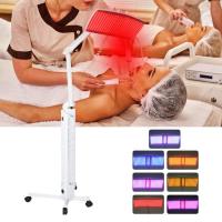 7 สี LED PDT LED Light ความงาม Photodynamic โคมไฟสิวฟื้นฟูผิวเครื่อง Therapy เครื่องมือความงาม