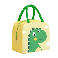 hot！【DT】▧  Cartoon bento bag Large capacity aluminum foil thickened lunch thermal insulation and cold New childrens portabl