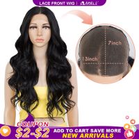 Noble Synthetic Lace Front Wig 26 Inch 13x7 Long Wavy Full Lace Front Wig 30Inch Lace Part Wig Blonde Wigs For Women Lace Wig [ Hot sell ] ea1voy