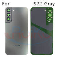 Cover Case With Camera For Galaxy S22 5G SM-S901B Rear Door Housing Glass Panel Replacement