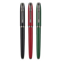 Japan Mens High-end Retro Metal Pen EF&amp;F Stainless Steel Nib Girl Practice Calligraphy Pen With Gift Box  Pens