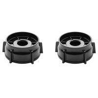 2Pcs 4902-003 Blender Jar Bottom for and Osterizer Blenders, Premium Blender Replacement Parts (Black)