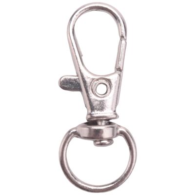 20Pcs Metal Lobster Trigger Swivel Clasp Hooks Clip Buckle Jewellery Making Arts Crafts Key Ring Keychain 35mm