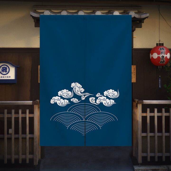 Japanese Style Kitchen Door Curtain Living Room Partition Curtain