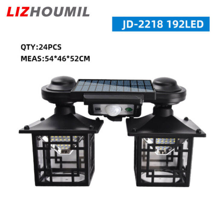 lizhoumil-โคมไฟติดผนังไฟแสงอาทิตย์แอลอีดีกลางแจ้ง50w-3-6v-พร้อมรีโมทคอนโทรลสำหรับตกแต่งสวนลานสนามหญ้าทางเดินระเบียง