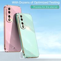 Honor 70 5G Case Soft Silikon TPU Electroplating กันกระแทกฝาครอบ Honor 70 Pro 5G ปลอก