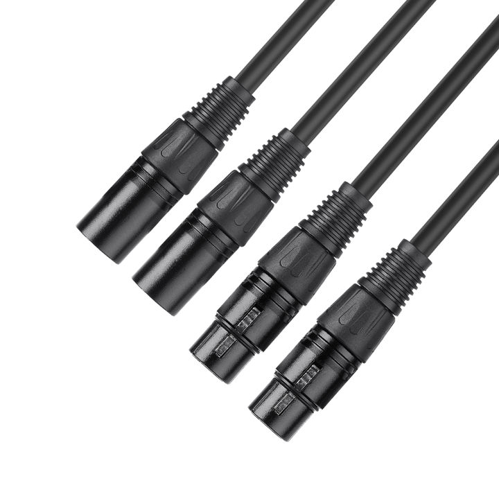 สปอตกรุงเทพ-2-เส้น-1-5m-สายสัญญาณเสียง-xlr-male-to-xlr-female-ผู้เมีย-mic-cable-ยาว-1-5-เมตร