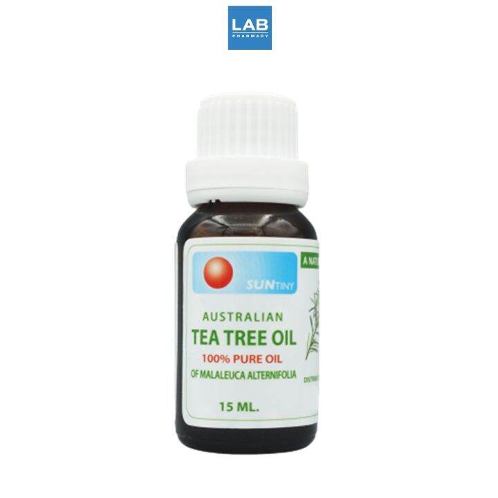 suntiny-australian-tea-tree-oil-15-ml-ซันตินี่-ออสเตรเลียน-ที-ทรี-ออยล์-น้ำมันหอมระเหย-ที-ทรี-ออยล์-แท้-100-1-ขวด-บรรจุ-15-มิลลิลิตร