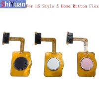 【CW】 Fingerprint Sensor Home Button Flex Cable Ribbon For LG Stylo 5 LMQ720 Touch Replacement parts