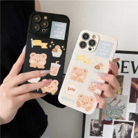 ดองเซียง?เคสใหม่2023 Hp Huawei P30 Lite Nova 5T Nova 3i Nova 7i Y6P Y7A Y6 Pro Y7 Pro 2019 Y9S การ์ตูนน่ารักหมีสุขสันต์นุ่มฝาครอบเคสซิลิโคน Ksing Boia COD