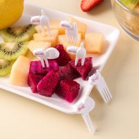 Fruit Stick Easy to Clean Cake Toothpick Lovely Design Food Toothpick