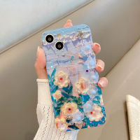 เคส iPhone 15 Pro Max SE 14 13 12 11 X 8 7 พร้อมสายรัดข้อมือน่ารักลายดอกไม้สวยงามเคสโทรศัพท์นุ่มสำหรับ iPhone 15 Pro Max SE 14 13 12 11 X 8 7 ฝาครอบโทรศัพท์