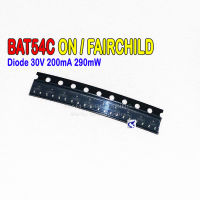 (จำนวน 10 ชิ้น) DIODE ไดโอด BAT54C ONSEMI/FAIRCHILD Schottky Barrier Diode 30V 200mA 290mW