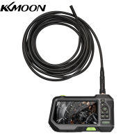 KKmoon กล้องเอนโดสโคปแบบดิจิตอล LCD ขนาดใหญ่5นิ้ว8มม. เลนส์คู่กล้องเอนโดสโคปสำหรับอุตสาหกรรมกล้องตรวจสอบยานยนต์พร้อมไฟ LED 4ดวง IP67เลนส์กันน้ำพร้อมสายไฟ5ม. สำหรับท่อระบายน้ำท่อระบายน้ำท่อระบายน้ำประปา Vent การตรวจสอบท่อระบายน้ำ