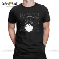 Totoro Shirt | T-shirt | Tops | Tees - Day Mens Shirt Anime Funny Tees Short Sleeve Round - Aliexpress