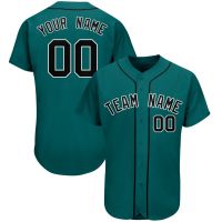 2023 New Custom Baseball Jersey Print Your Logo,Team Name&amp;Number Shirts Desigh Your Own Shirts for Men/Kids Big size Outdoors/Indoors